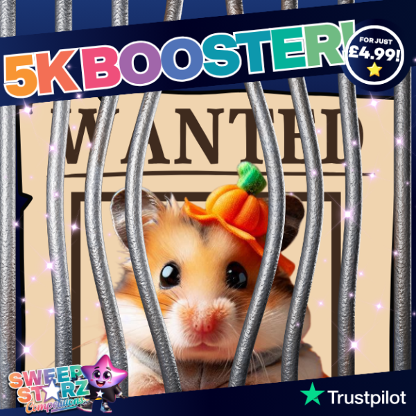 🐹HAMOWEEN BOOSTER FOR 577 ENTRIES! 🐹